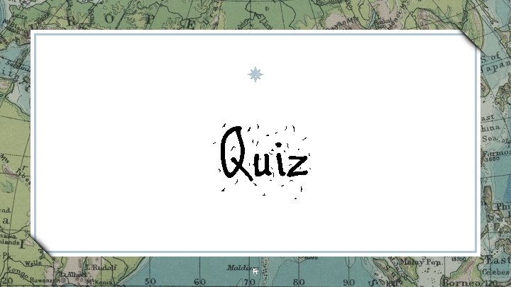 Quiz 14 Quiz 14