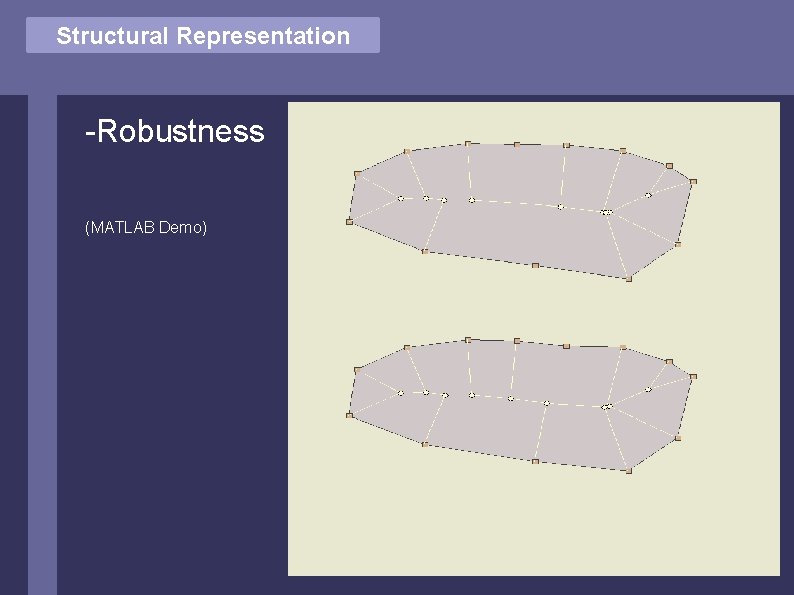 Structural Vector Comparison Representation -Robustness (MATLAB Demo) 