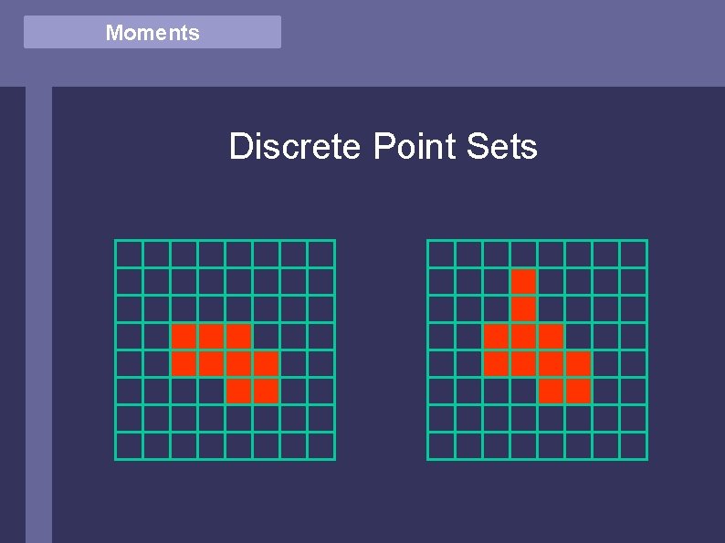 Moments Discrete Point Sets 