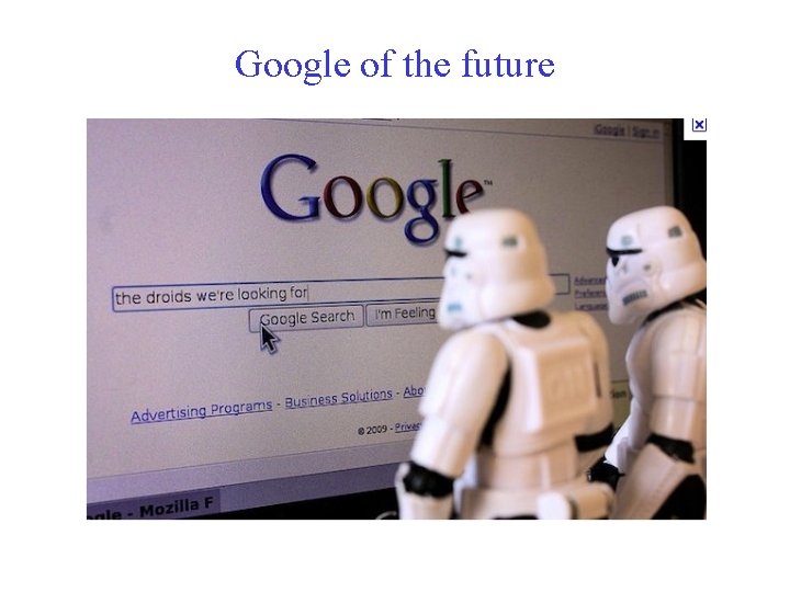 Google of the future 