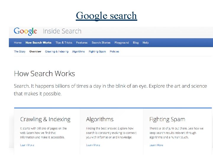 Google search 