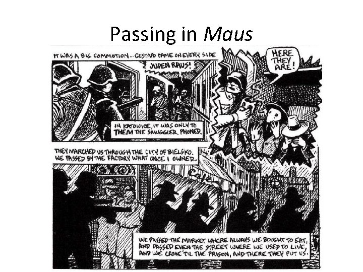 Passing in Maus 