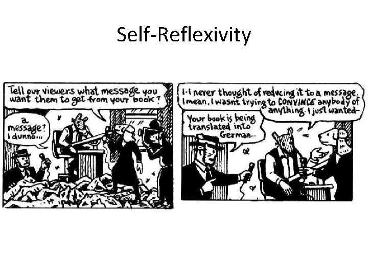 Self-Reflexivity 