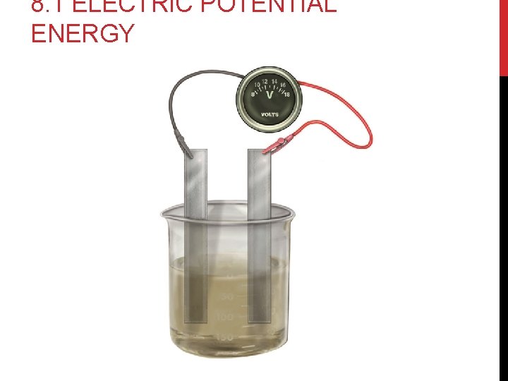 8. 1 ELECTRIC POTENTIAL ENERGY 