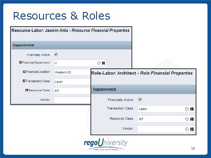 Resources & Roles 19 www. regoconsulting. com Phone: 1 -888 -813 -0444 