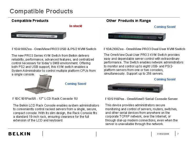 Compatible Products Other Products in Range In stock! Coming Soon! F 1 DA 1