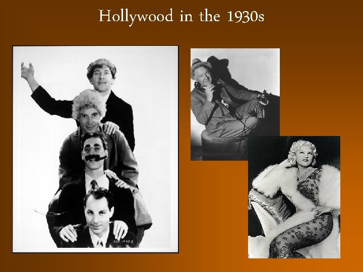 Hollywood in the 1930 s 