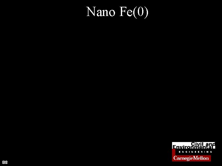 Nano Fe(0) B 8 