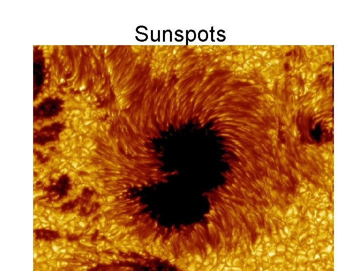 Sunspots 