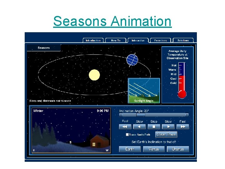 Seasons Animation 