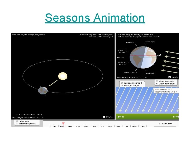 Seasons Animation 