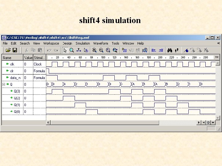 shift 4 simulation 