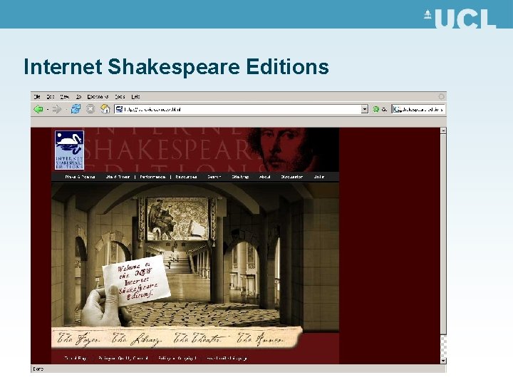 Internet Shakespeare Editions 