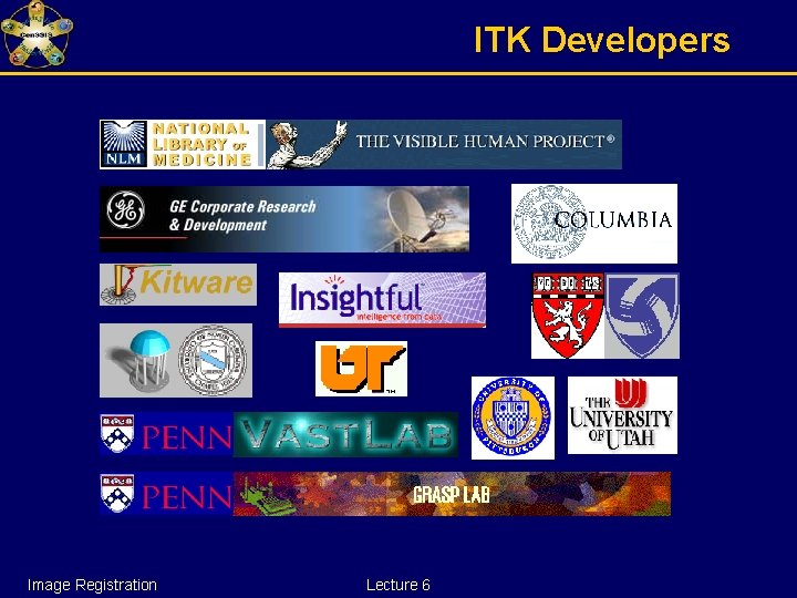 ITK Developers Image Registration Lecture 6 