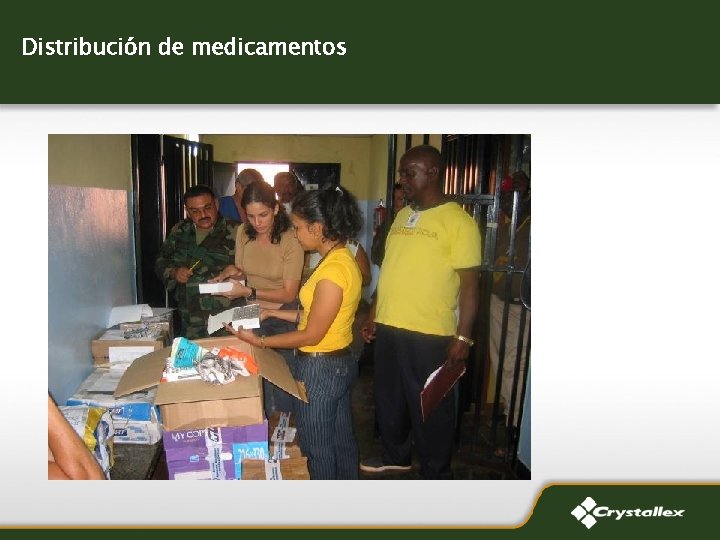 Distribución de medicamentos 