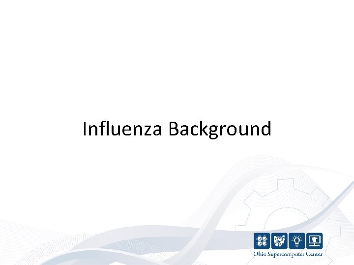 Influenza Background 