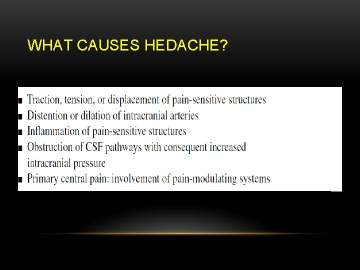 DIFFERENTIATING HEADACHES TESTING AND MANAGEMENT Dr Bhadresh B