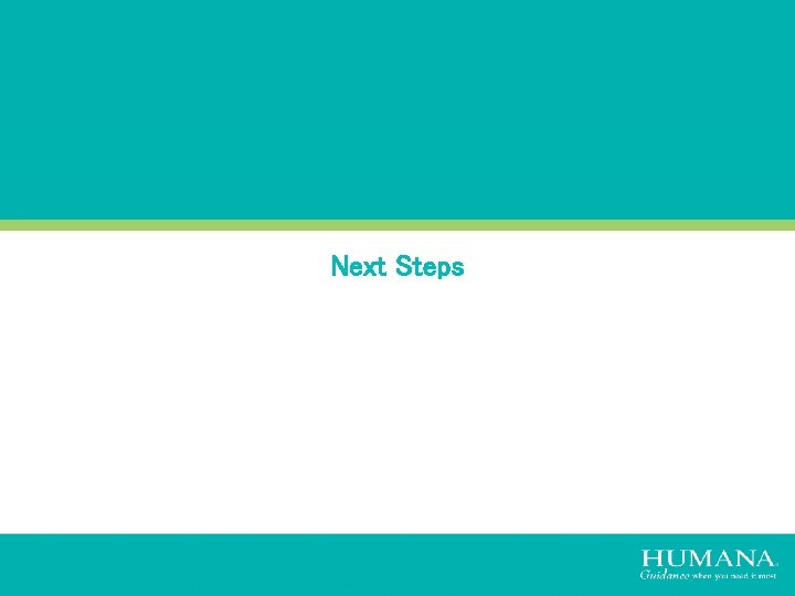 Next Steps 23 