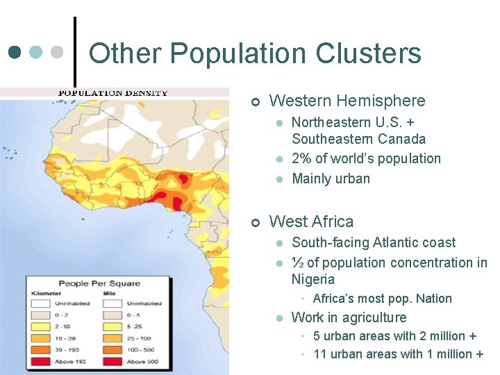 Other Population Clusters ¢ Western Hemisphere l l l ¢ Northeastern U. S. + Other Population Clusters ¢ Western Hemisphere l l l ¢ Northeastern U. S. +