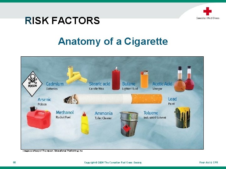 RISK FACTORS Anatomy of a Cigarette Image courtesy of Thompson Educational Publishing, Inc. 55 RISK FACTORS Anatomy of a Cigarette Image courtesy of Thompson Educational Publishing, Inc. 55