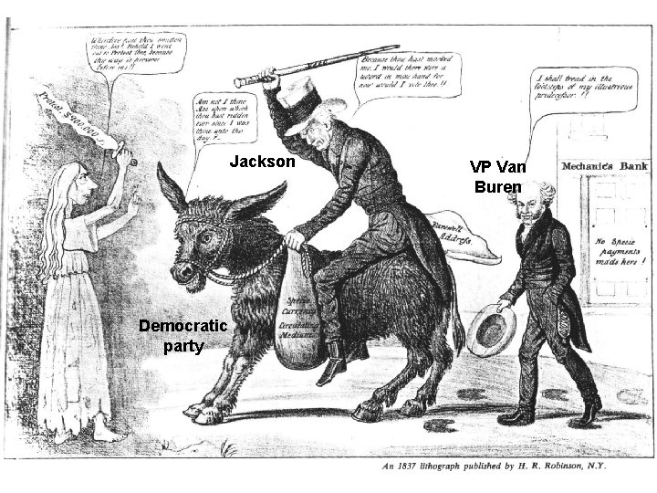 Jackson Democratic party VP Van Buren 