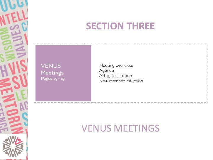 SECTION THREE VENUS MEETINGS 