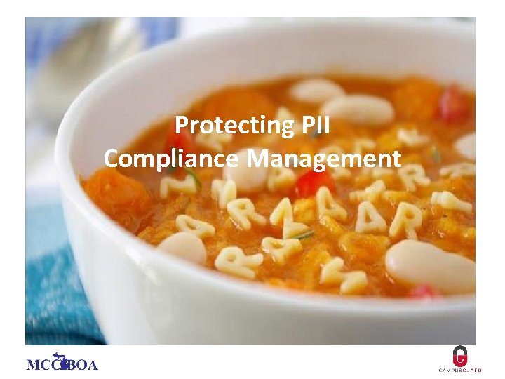 Protecting PII Compliance Management 