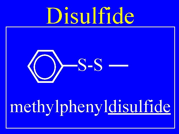 Disulfide S-S methylphenyldisulfide 
