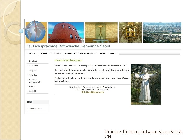 Religious Relations between Korea & D-ACH 