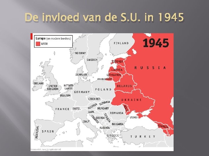 DE KOUDE OORLOG Wat was de Koude Oorlog