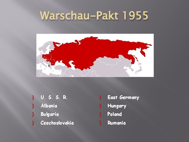 DE KOUDE OORLOG Wat was de Koude Oorlog