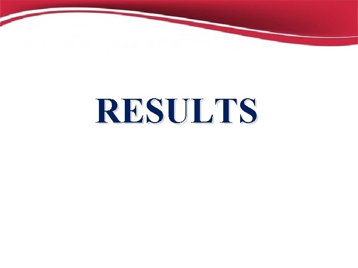 RESULTS 