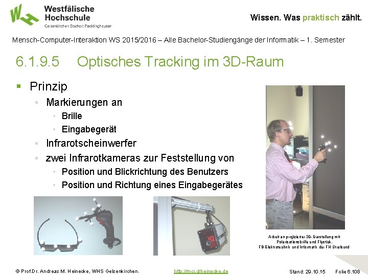 Wissen. Was praktisch zählt. Mensch-Computer-Interaktion WS 2015/2016 – Alle Bachelor-Studiengänge der Informatik – 1.