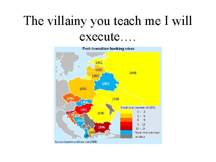 The villainy you teach me I will execute…. 