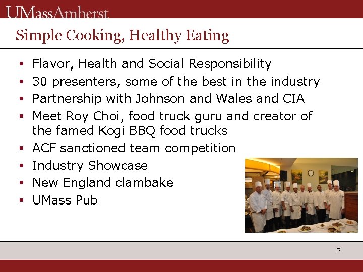 Simple Cooking, Healthy Eating § § § § Flavor, Health and Social Responsibility 30 Simple Cooking, Healthy Eating § § § § Flavor, Health and Social Responsibility 30