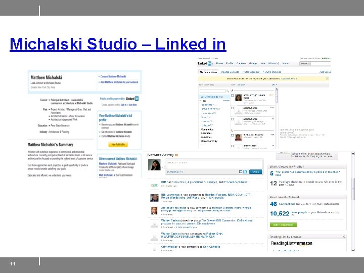 Michalski Studio – Linked in 11 