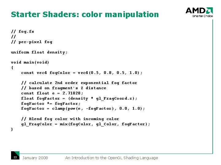 An Introduction to the Open GL Shading Language