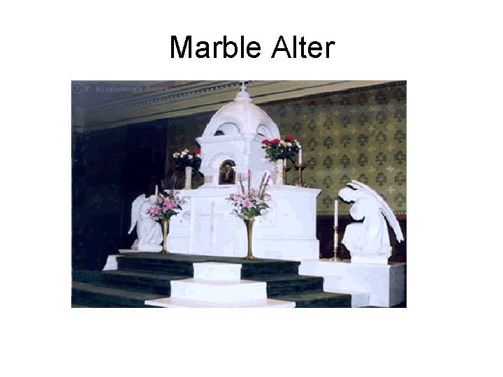 Marble Alter Marble Alter