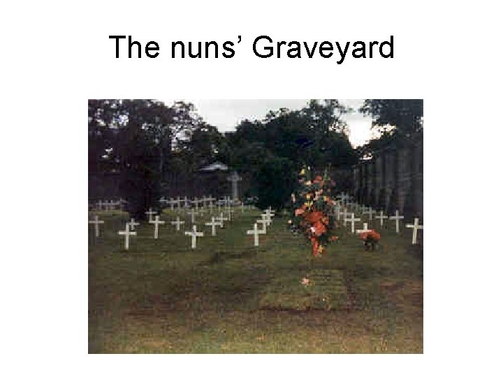 The nuns’ Graveyard The nuns’ Graveyard