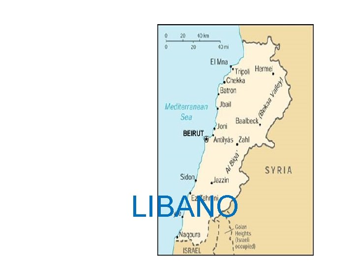 LIBANO 