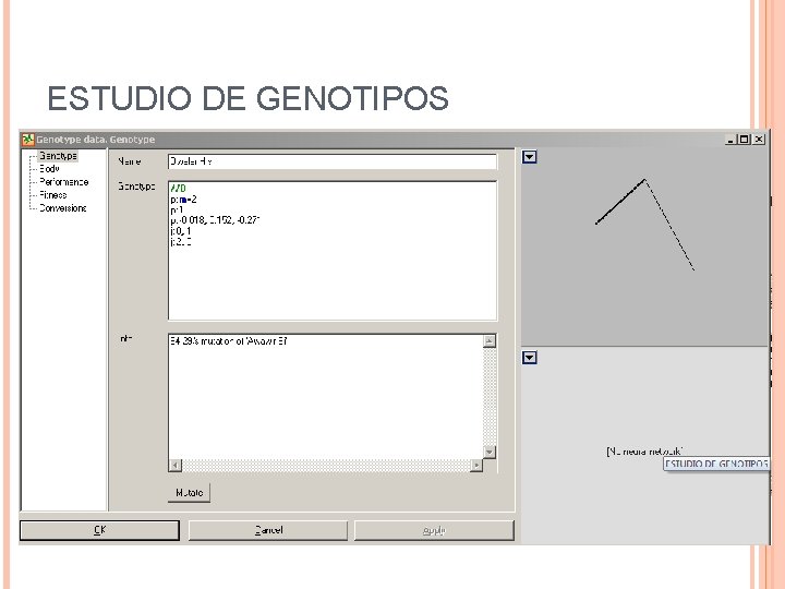 ESTUDIO DE GENOTIPOS ESTUDIO DE GENOTIPOS