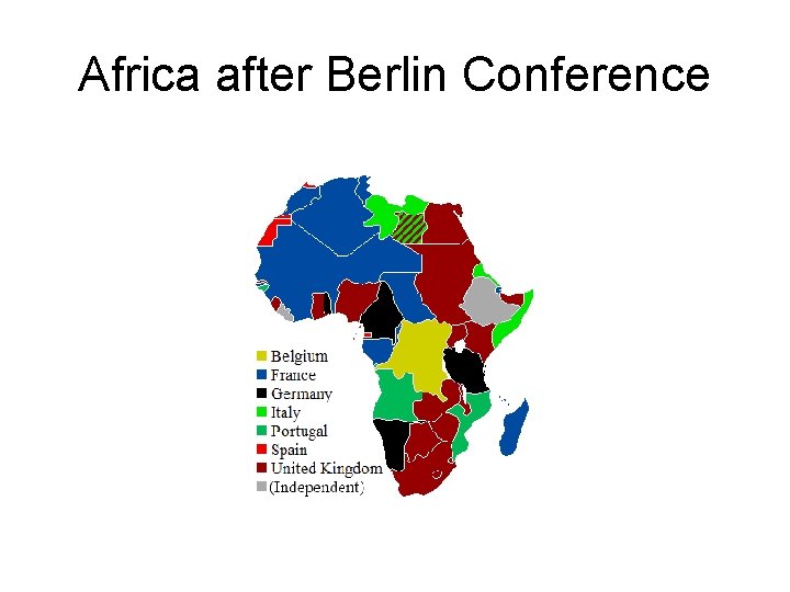 Africa after Berlin Conference 