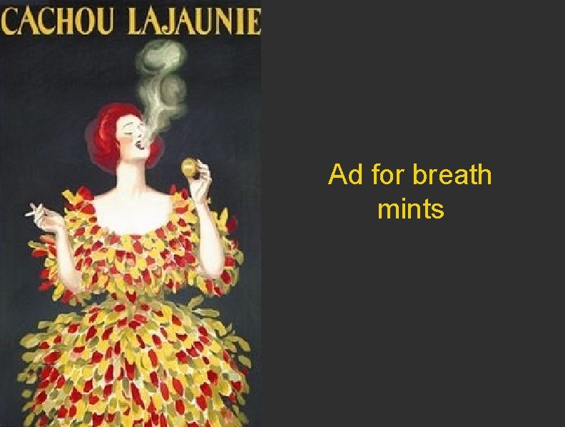 Ad for breath mints 