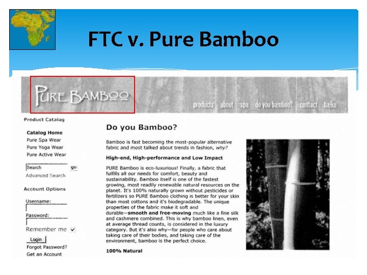 FTC v. Pure Bamboo 