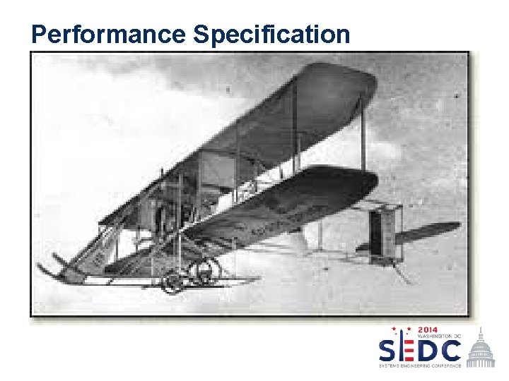 Performance Specification 