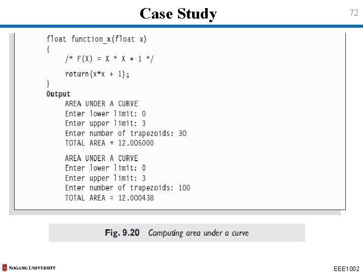 Case Study 72 EEE 1002 Case Study 72 EEE 1002