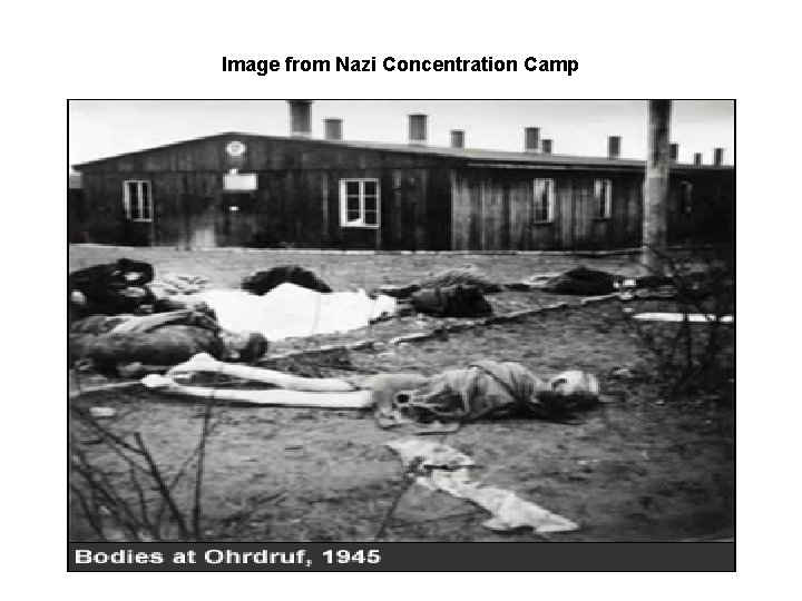 Image from Nazi Concentration Camp 