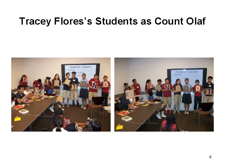 Tracey Flores’s Students as Count Olaf 4 
