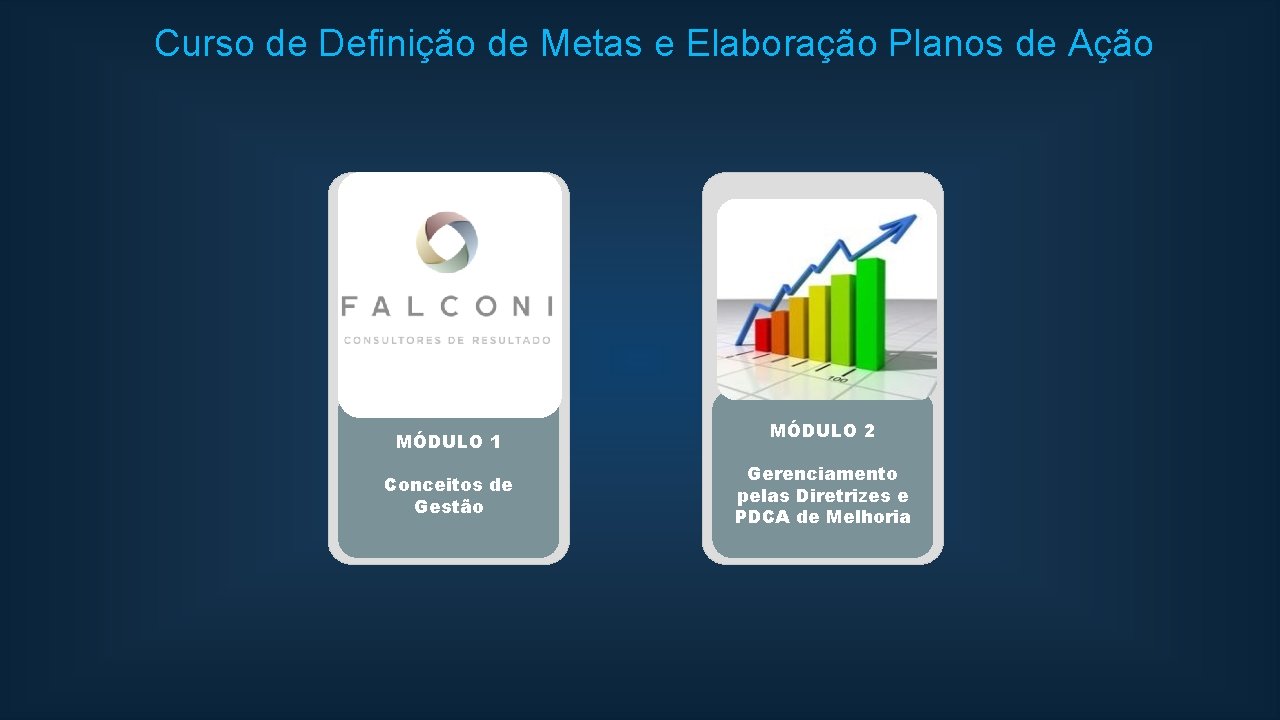 Curso de Definição de Metas e Elaboração Planos de Ação MÓDULO 1 Conceitos de