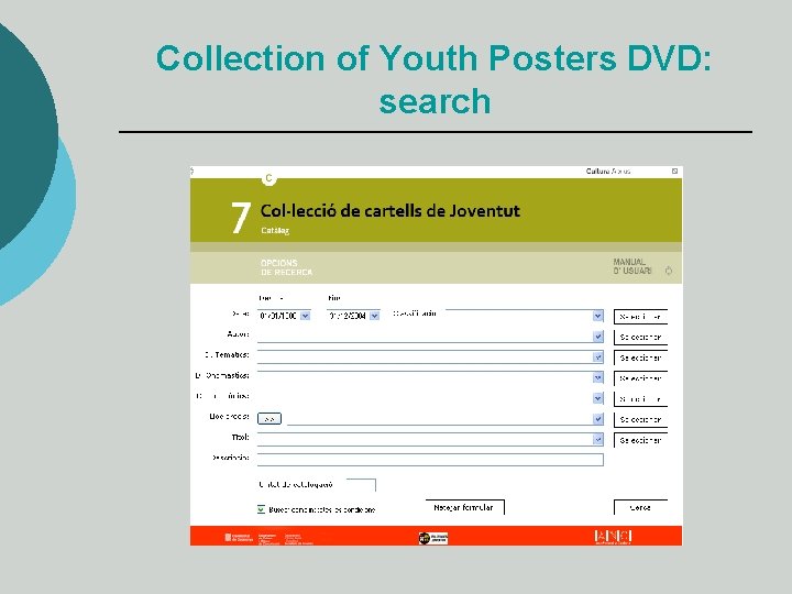 Collection of Youth Posters DVD: search 